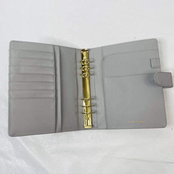 Cloth and Paper Foundations Gray Leather Planner - Picture 8 of 16